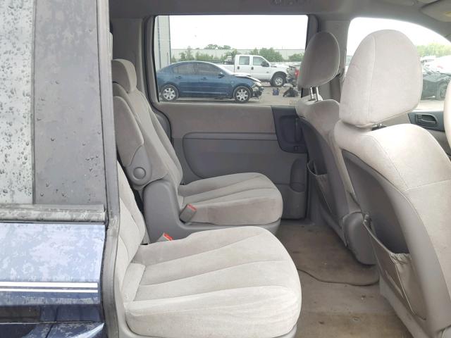 KNDMB233666015119 - 2006 KIA SEDONA EX BLUE photo 6