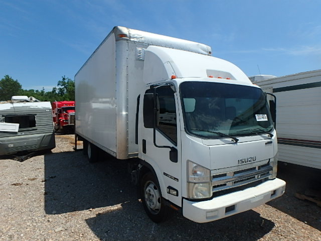 4KLC4B1U88J801392 - 2008 ISUZU NPR WHITE photo 1