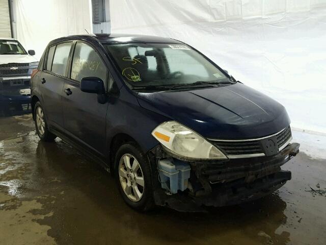 3N1BC13E78L410471 - 2008 NISSAN VERSA S BLUE photo 1