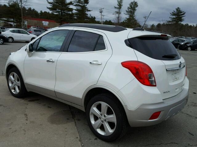 KL4CJFSB6GB653761 - 2016 BUICK ENCORE CON WHITE photo 3