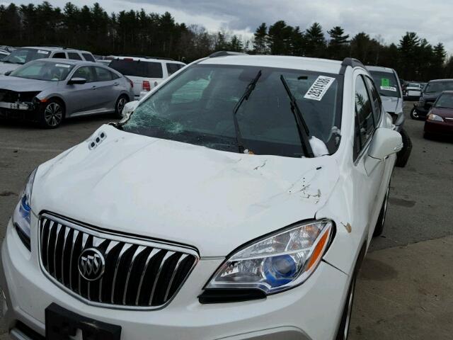 KL4CJFSB6GB653761 - 2016 BUICK ENCORE CON WHITE photo 9