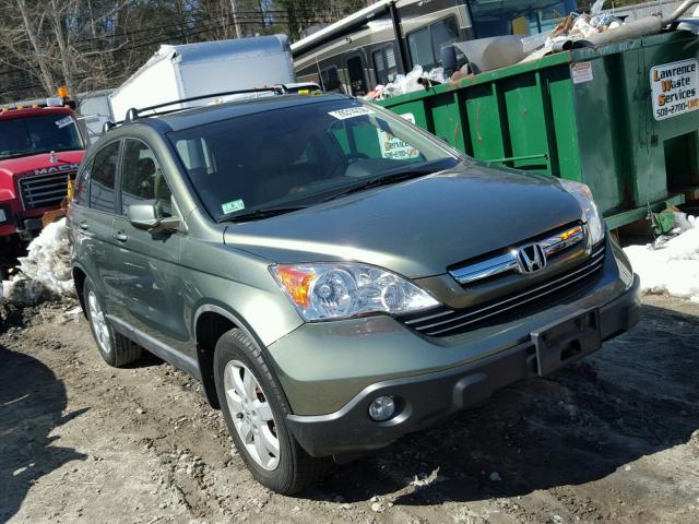 5J6RE48778L019425 - 2008 HONDA CR-V EXL GREEN photo 1