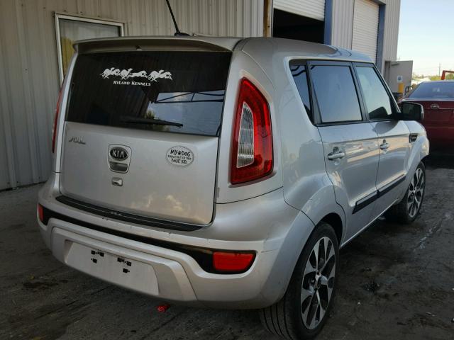 KNDJT2A65C7477464 - 2012 KIA SOUL + SILVER photo 4