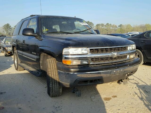 1GNEC13Z22R174011 - 2002 CHEVROLET TAHOE BLACK photo 1