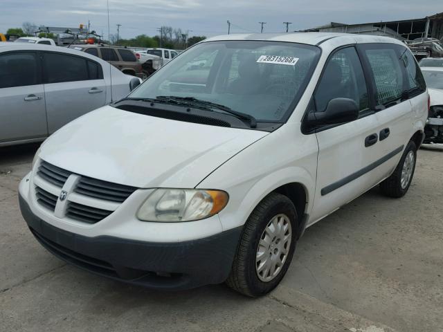 1D4GP21EX6B516107 - 2006 DODGE CARAVAN C/ WHITE photo 2