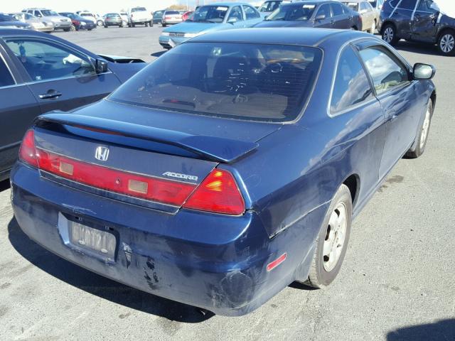 1HGCG32592A020393 - 2002 HONDA ACCORD EX BLUE photo 4