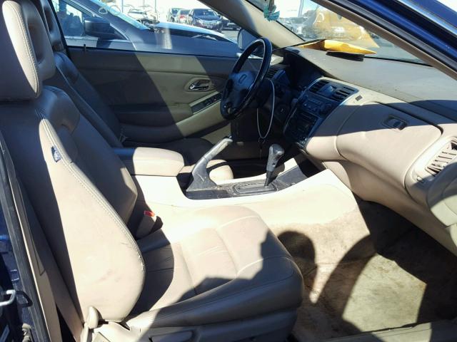 1HGCG32592A020393 - 2002 HONDA ACCORD EX BLUE photo 5