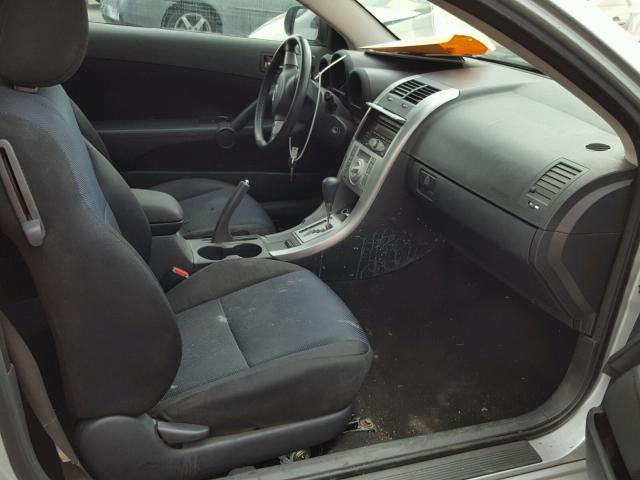 JTKDE177760129561 - 2006 TOYOTA SCION TC 银色 照片 5