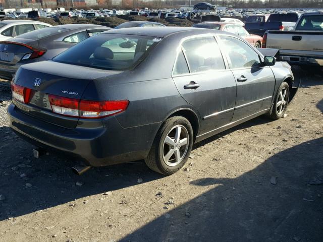 1HGCM56673A107590 - 2003 HONDA ACCORD EX GRAY photo 4