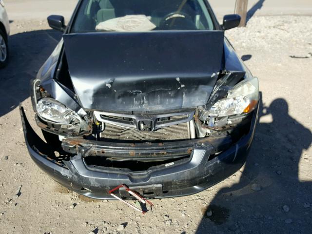 1HGCM56673A107590 - 2003 HONDA ACCORD EX GRAY photo 9