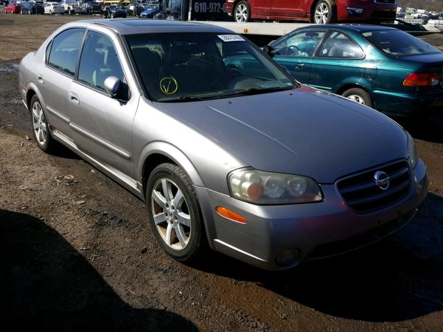 JN1DA31D52T450457 - 2002 NISSAN MAXIMA GLE SILVER photo 1