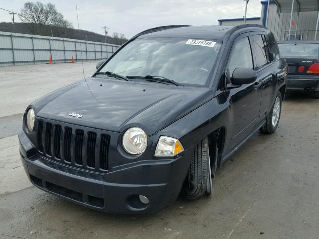 1J4FT47B39D124800 - 2009 JEEP COMPASS SP BLACK photo 2