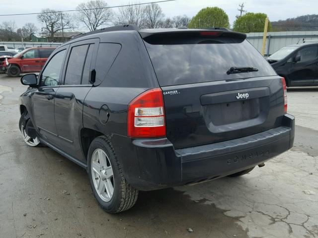 1J4FT47B39D124800 - 2009 JEEP COMPASS SP BLACK photo 3