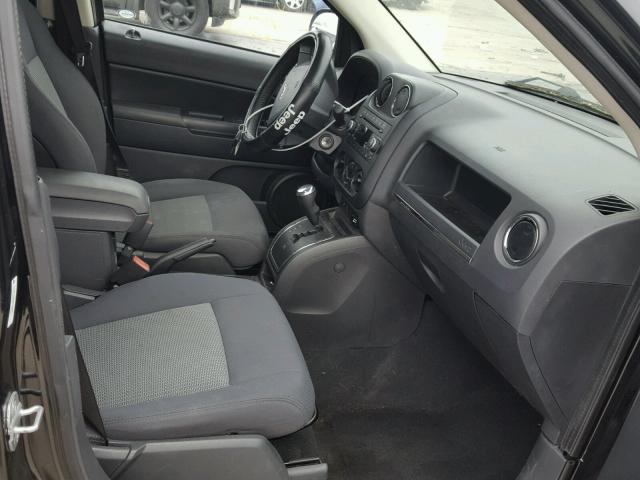 1J4FT47B39D124800 - 2009 JEEP COMPASS SP BLACK photo 5