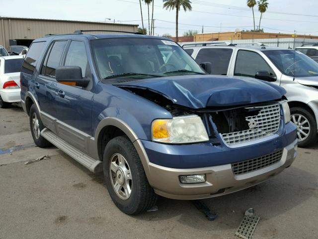 1FMFU17L63LB93242 - 2003 FORD EXPEDITION BLUE photo 1