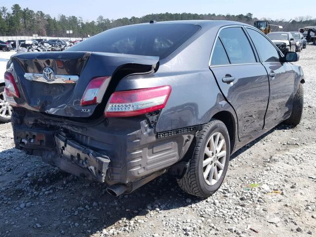 4T1BF3EK3BU203071 - 2011 TOYOTA CAMRY BASE GRAY photo 4