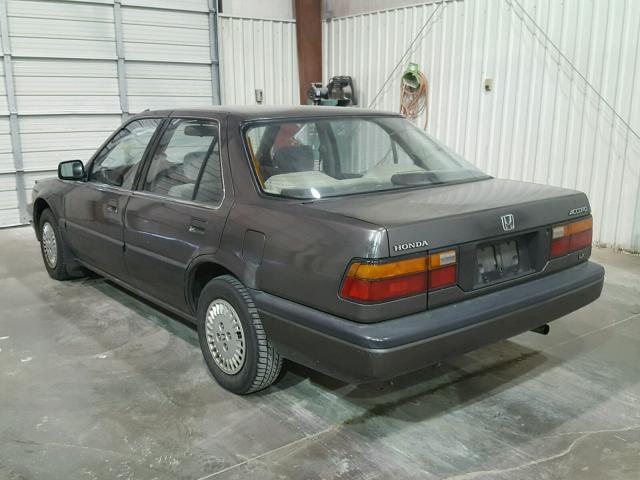 JHMCA5537HC071067 - 1987 HONDA ACCORD LX GRAY photo 3