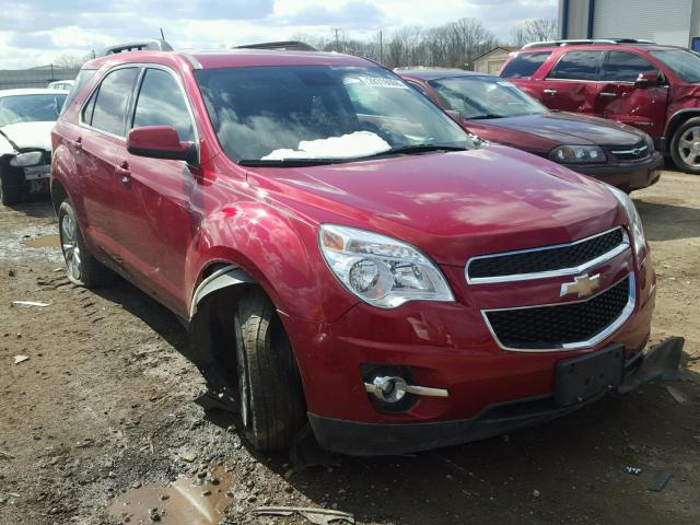 2GNFLGEKXF6135921 - 2015 CHEVROLET EQUINOX LT RED photo 1