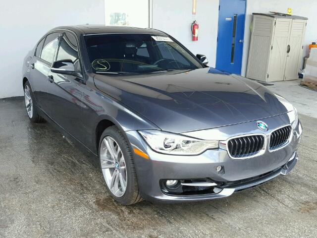 WBA3A9G59DNP36490 - 2013 BMW 335I GRAY photo 1