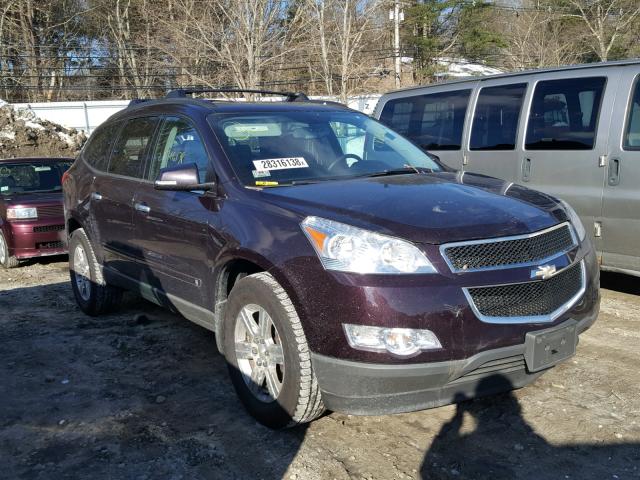 1GNLVFED2AS135216 - 2010 CHEVROLET TRAVERSE L MAROON photo 1