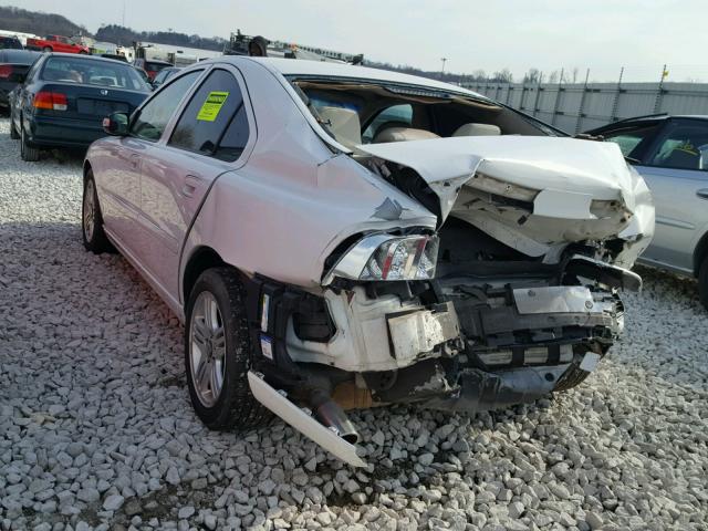 YV1RS592682672691 - 2008 VOLVO S60 2.5T WHITE photo 3