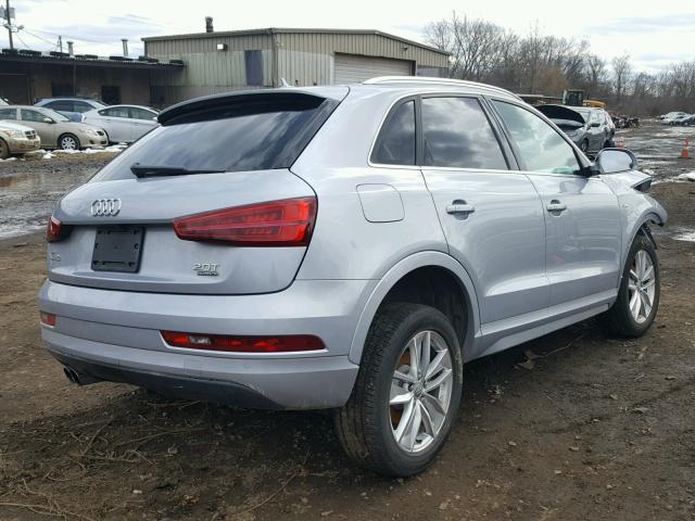 WA1JCCFS7JR008996 - 2018 AUDI Q3 PREMIUM SILVER photo 4