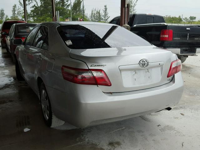 4T1BE46KX7U583802 - 2007 TOYOTA CAMRY NEW SILVER photo 3