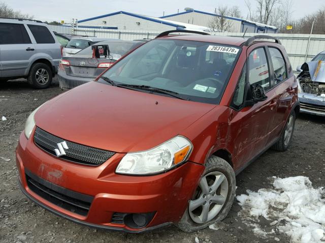 JS2YB413895102861 - 2009 SUZUKI SX4 TECHNO ORANGE photo 2