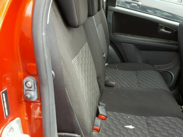 JS2YB413895102861 - 2009 SUZUKI SX4 TECHNO ORANGE photo 6