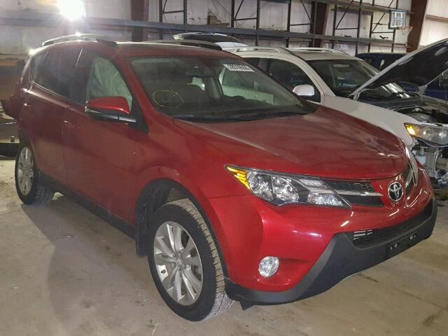 2T3DFREV1DW058046 - 2013 TOYOTA RAV4 LIMIT RED photo 1