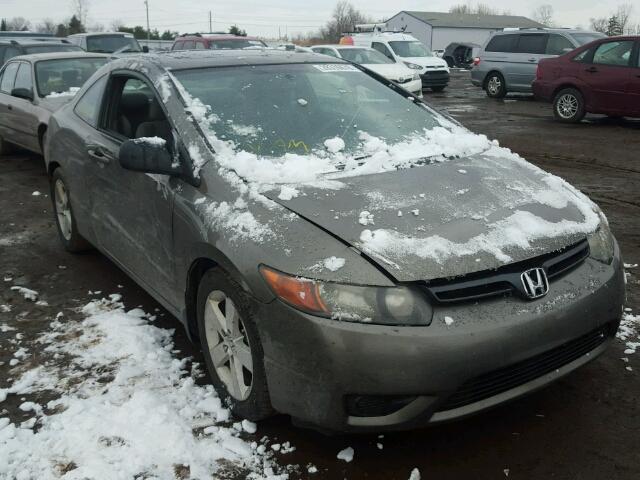 2HGFG128X6H509467 - 2006 HONDA CIVIC EX GRAY photo 1