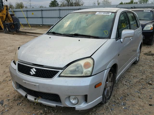 JS2RC61H165351930 - 2006 SUZUKI AERIO PREM SILVER photo 2