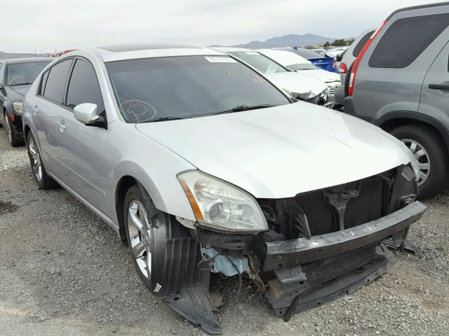 1N4BA41E27C802216 - 2007 NISSAN MAXIMA SE SILVER photo 1