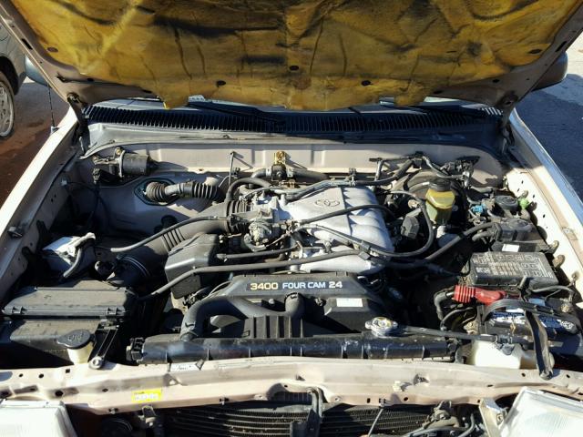 4TASN92N0XZ539159 - 1999 TOYOTA TACOMA XTR GOLD photo 7