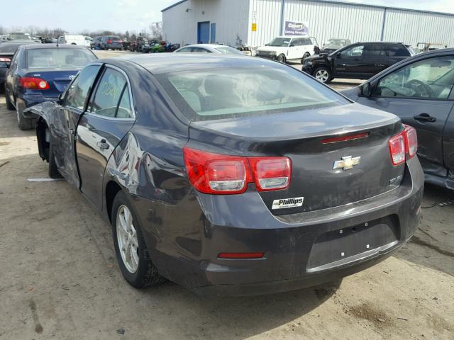 1G11A5SA1DF288109 - 2013 CHEVROLET MALIBU LS GRAY photo 3