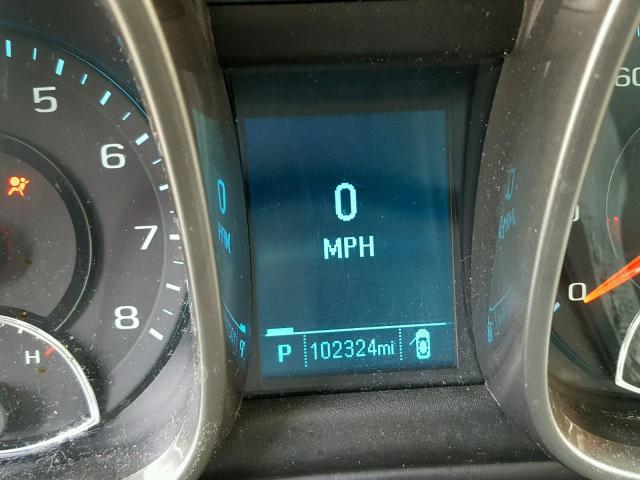 1G11A5SA1DF288109 - 2013 CHEVROLET MALIBU LS GRAY photo 8