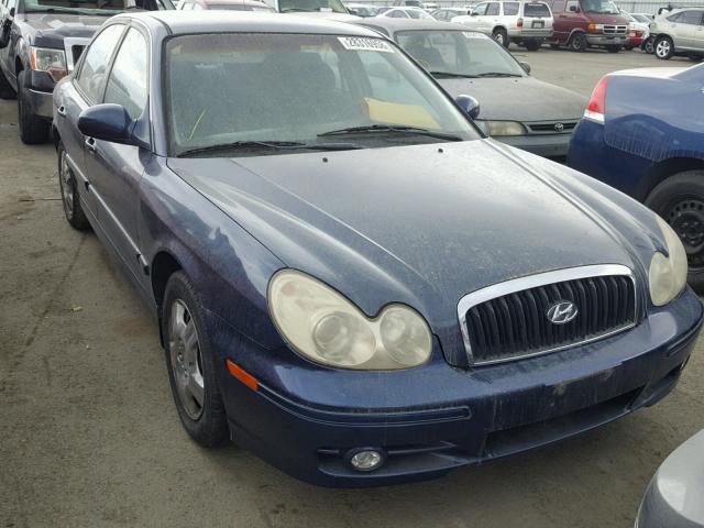 KMHWF25S53A783034 - 2003 HYUNDAI SONATA GL BLUE photo 1