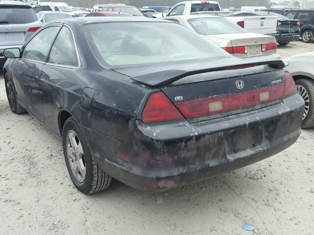 1HGCG2254WA032550 - 1998 HONDA ACCORD EX BLACK photo 3