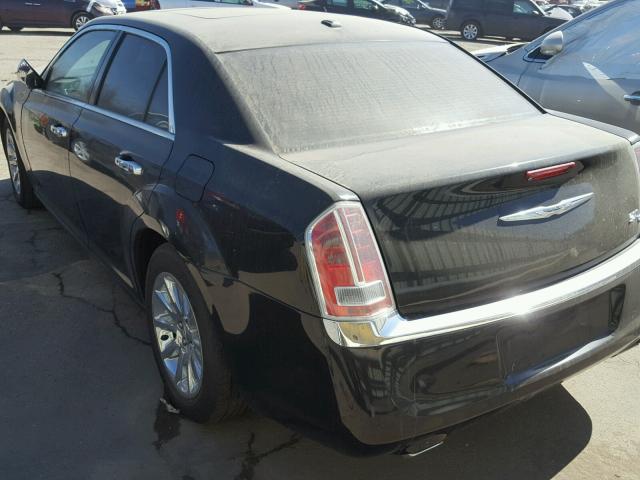 2C3CCAET5DH697264 - 2013 CHRYSLER 300C BLACK photo 3