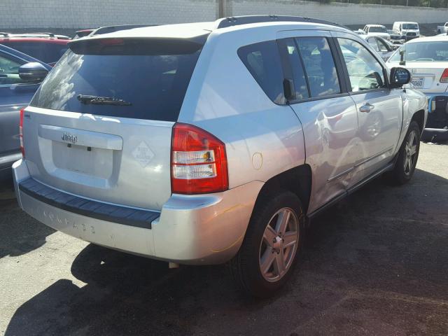 1J4NT4FA2AD554178 - 2010 JEEP COMPASS SP SILVER photo 4