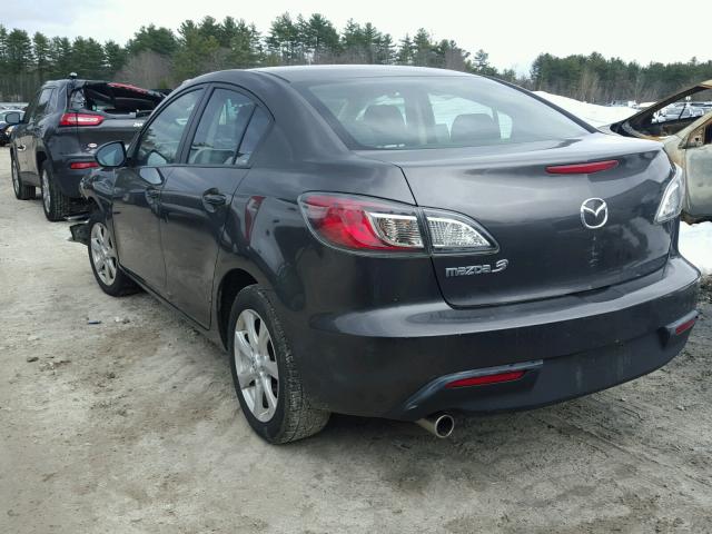 JM1BL1SG3A1315533 - 2010 MAZDA 3 I GRAY photo 3