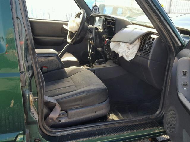 1J4FF68S6XL538612 - 1999 JEEP CHEROKEE S GREEN photo 5