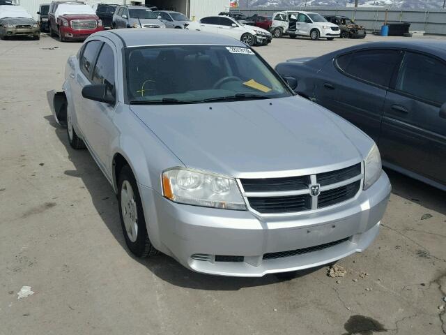 1B3LC46K68N187569 - 2008 DODGE AVENGER SE SILVER photo 1