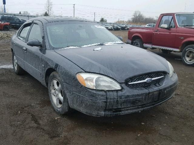 1FAHP56S62G103590 - 2002 FORD TAURUS SEL BLACK photo 1