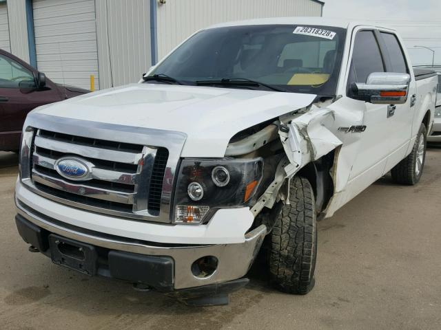 1FTPW14V69KB44078 - 2009 FORD F150 SUPER WHITE photo 2