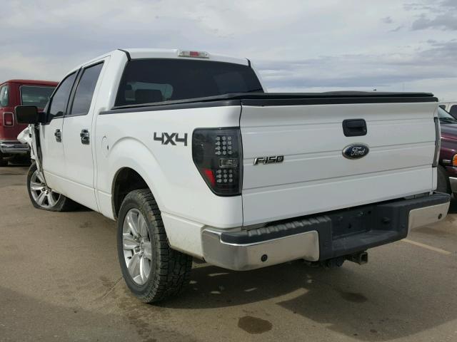 1FTPW14V69KB44078 - 2009 FORD F150 SUPER WHITE photo 3