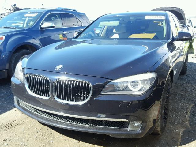 WBAKB8C58CDX20603 - 2012 BMW 750LI BLUE photo 2