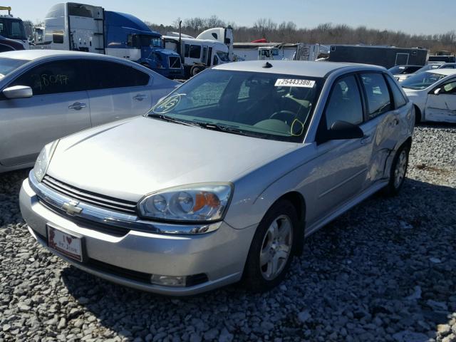 1G1ZU64855F188848 - 2005 CHEVROLET MALIBU MAX 银色 照片 2