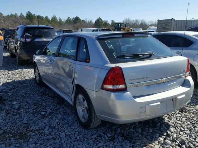 1G1ZU64855F188848 - 2005 CHEVROLET MALIBU MAX 银色 照片 3