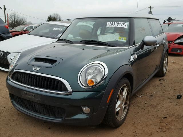 WMWMM33599TP74223 - 2009 MINI COOPER S C GREEN photo 2